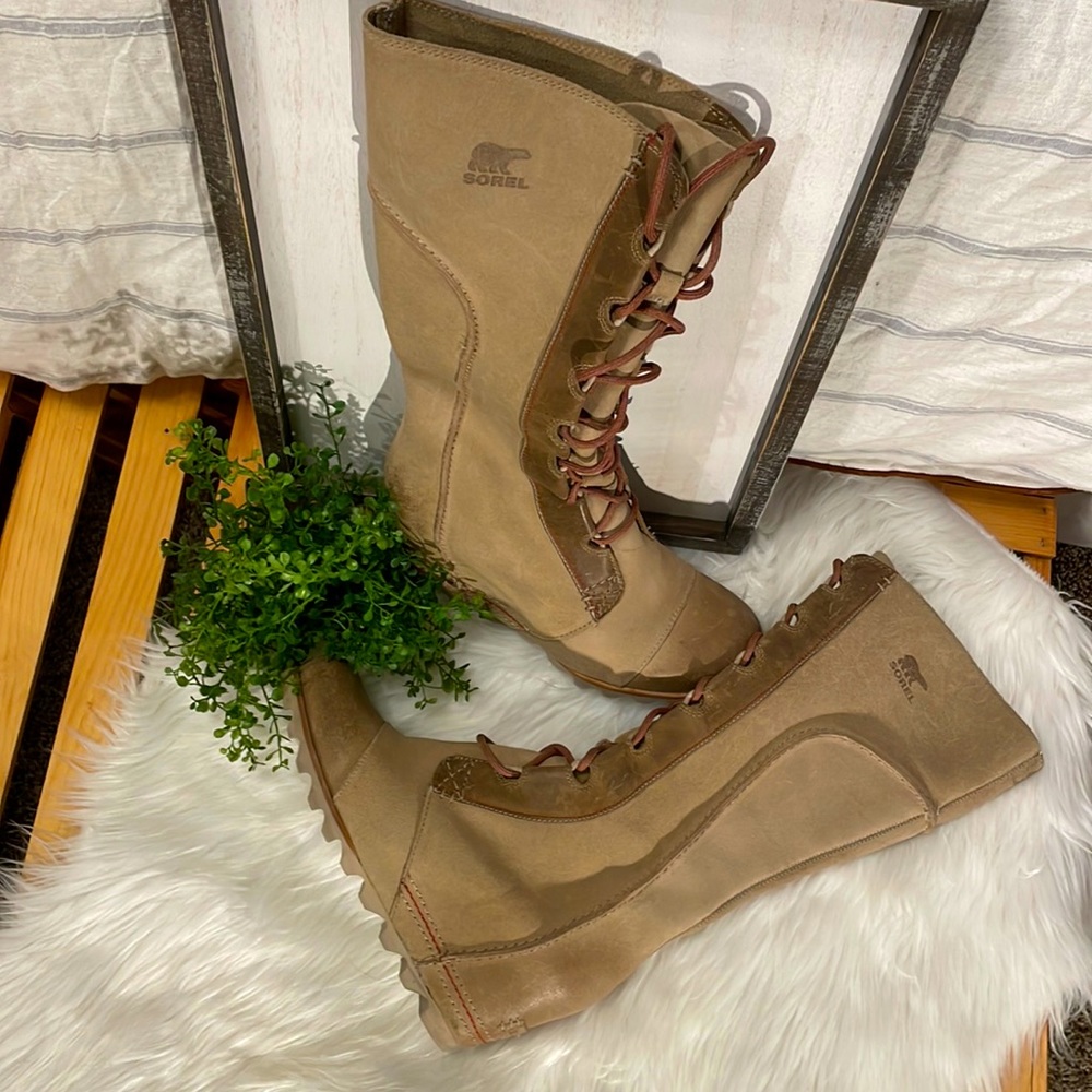 COPY - SOREL Cate the Great Tall Wedge Boot 8.5